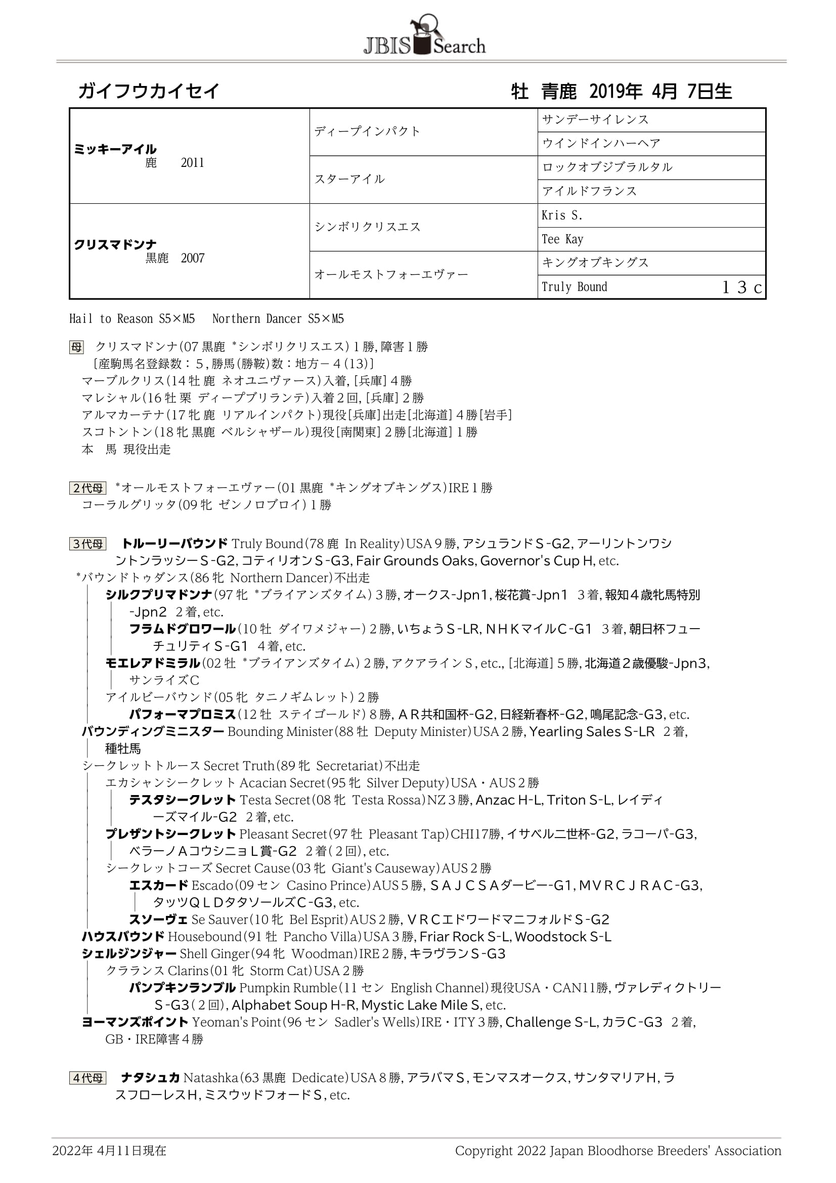 ガイフウカイセイ Gaifu Kaisei 牡 3歳 ※中央競馬 登録抹消 ガイフウカイセイ Gaifu Kaisei 牡 3歳 ※中央競馬 登録抹消