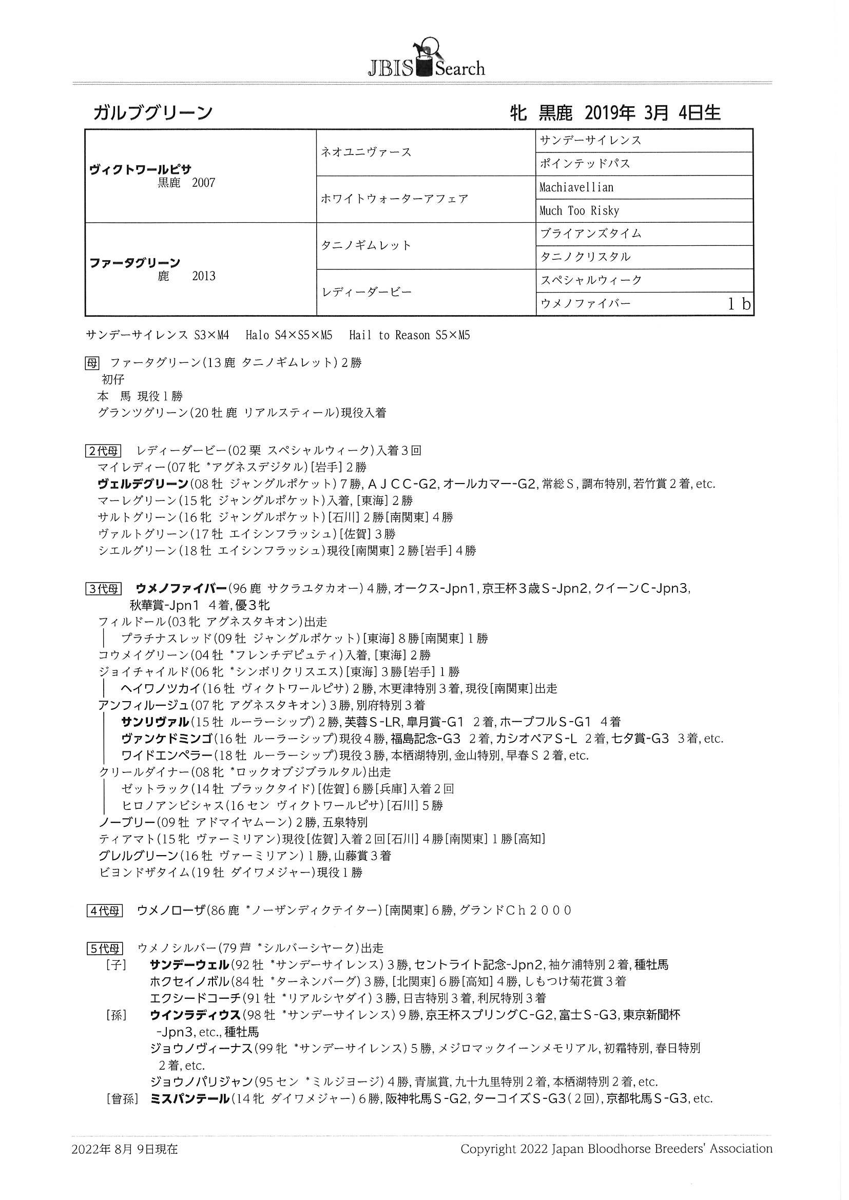 サンリヴァル 日本ダービー 馬券 - スポーツ