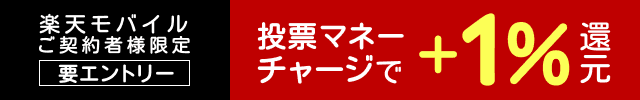 【毎月開催】【楽天モバイルご契約者様限定】チャージで楽天ポイント1%還元キャンペーン（2024年8月）