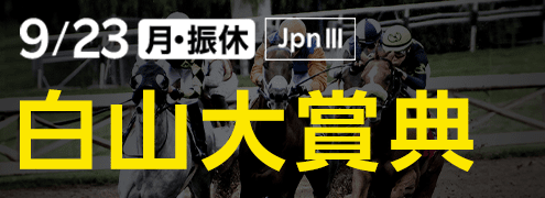 ダートグレード競走：白山大賞典（2024）特集ページ