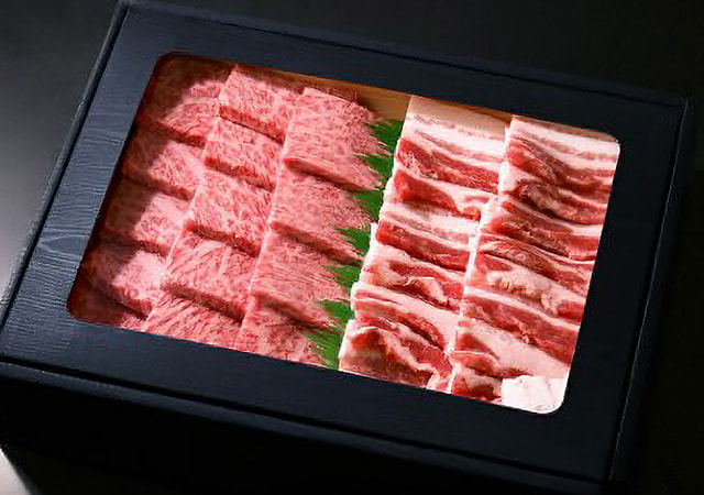 能登牛ロース・能登豚バラ 焼肉セット 500g（各250g）