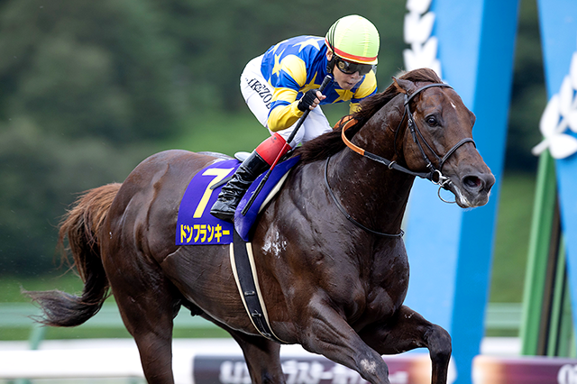 昨年の優勝馬ドンフランキー 