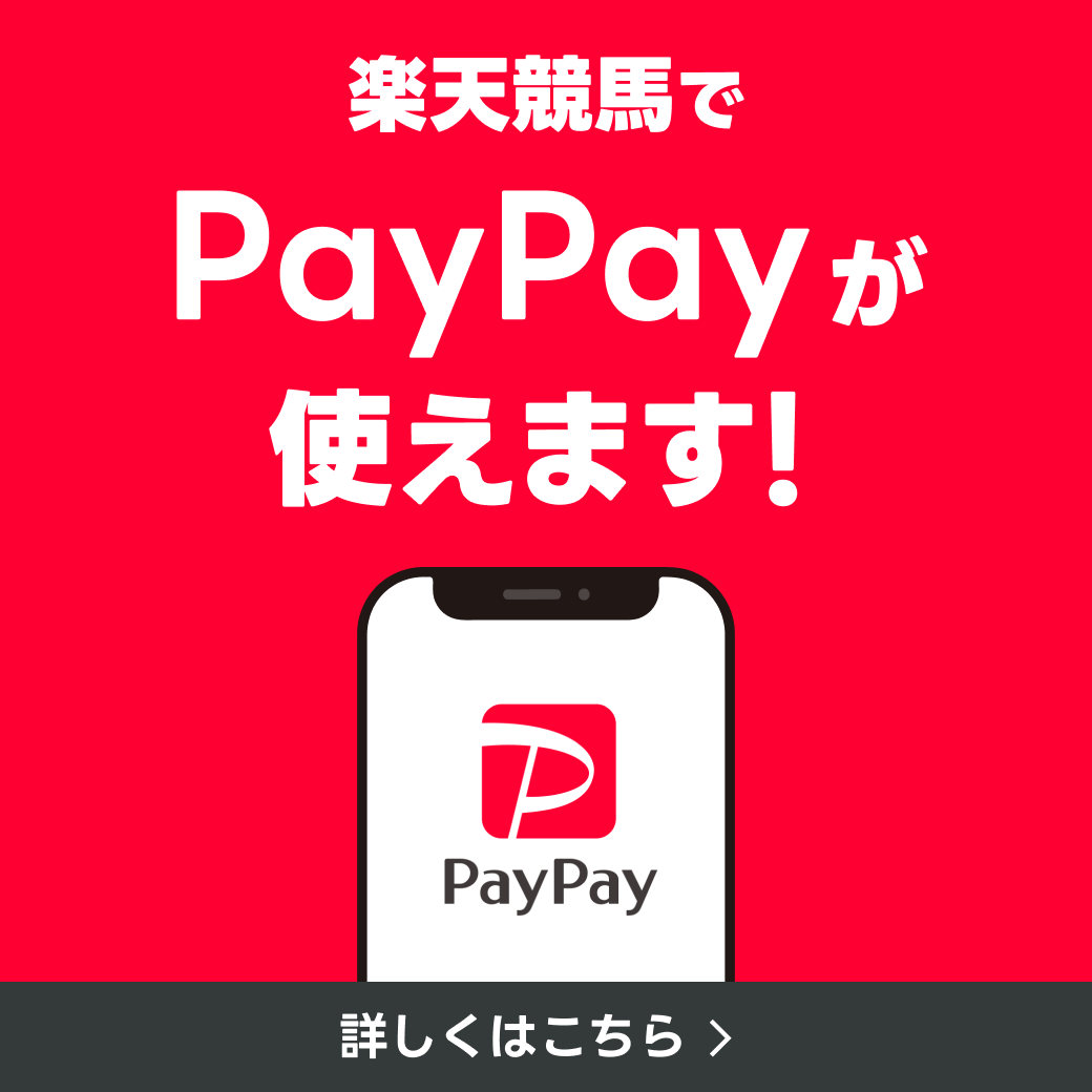 楽天競馬でPayPayが使えるようになりました。