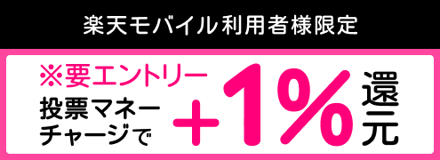 【毎月開催】【楽天モバイル契約者様限定】チャージで楽天ポイント1%還元キャンペーン(2026年7月)
