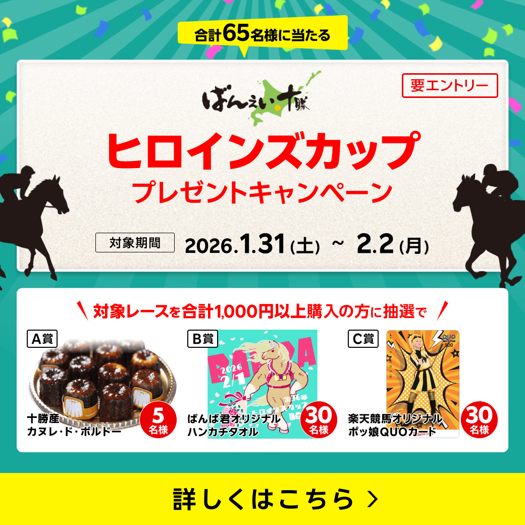 ヒロインズカッププレゼントキャンペーン（2026）