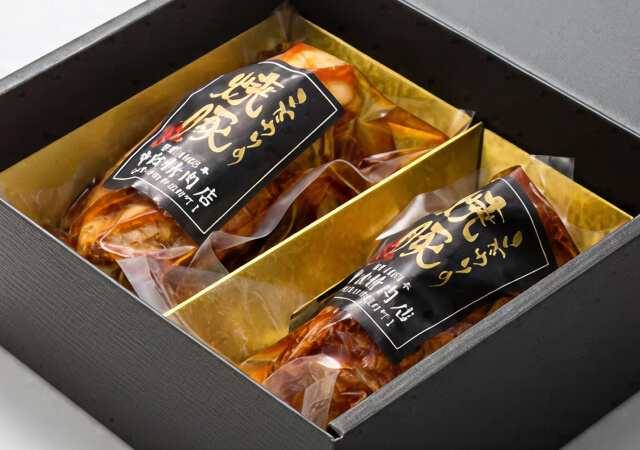 能登豚「こだわりの焼豚 ２本入り」