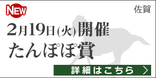 佐賀重賞競走：第23回 たんぽぽ賞 特集ページ