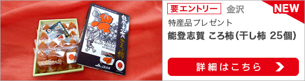 石川県特産品プレゼントキャンペーン（2019年11月）