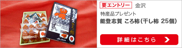 石川県特産品プレゼントキャンペーン（2019年11月）