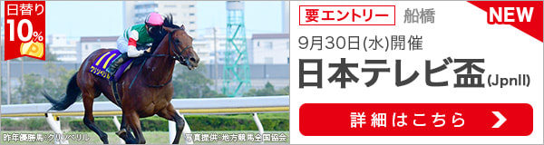 ダートグレード競走：日本テレビ盃（2020）特集ページ