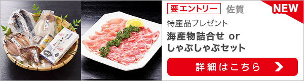 佐賀特産品プレゼントキャンペーン（2021年12月）