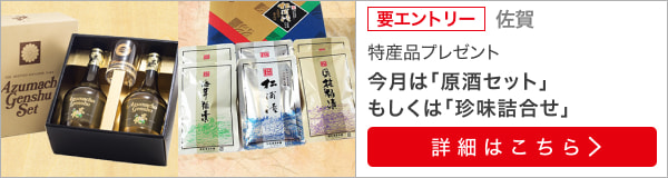 佐賀特産品プレゼントキャンペーン（2024年1月）